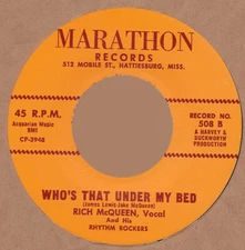 R&B REPRO:  RICH McQUEEN-Who's That Under My Bed/Waiting For Love MARATHON