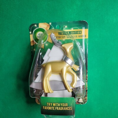 Air Wick Scented Oil Warmer Limited Edition Holiday Reindeer Decor Clip, No Oil