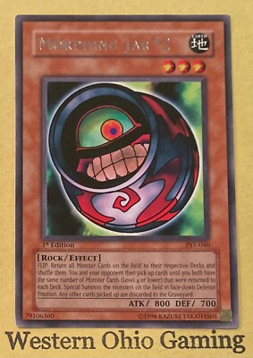Yu-Gi-Oh! TCG Morphing Jar #2 #PSV-040 1st Edition CCG Pharaoh's Servant