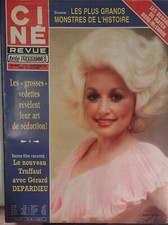CINE REVUE/ DOLLY PARTON - PHILIPPE LEOTARD - LONI ANDERSON -SCHWARZI / 09 81