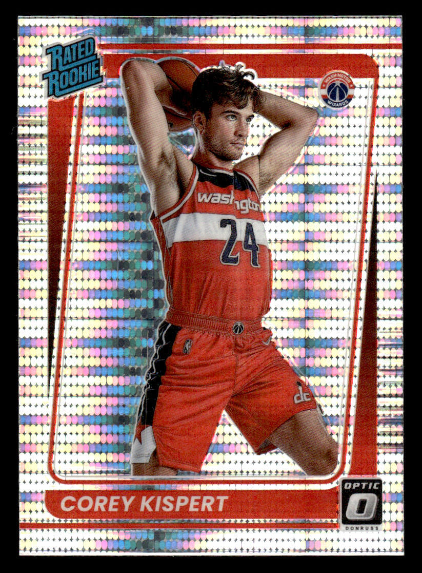 Corey Kispert 2021-22 Donruss Optic Fanatics Box Set #183