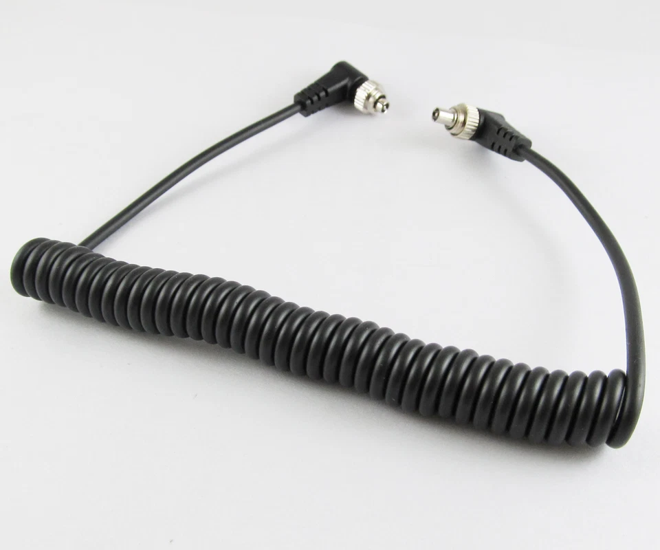 5pcs New 1Ft 30CM Male Plug to Plug Male M-M FLASH PC Sync Cable Cord - Image 3 of 4