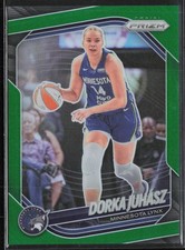 2025 Panini Prizm WNBA #109 Dorka Juhasz Green Prizms