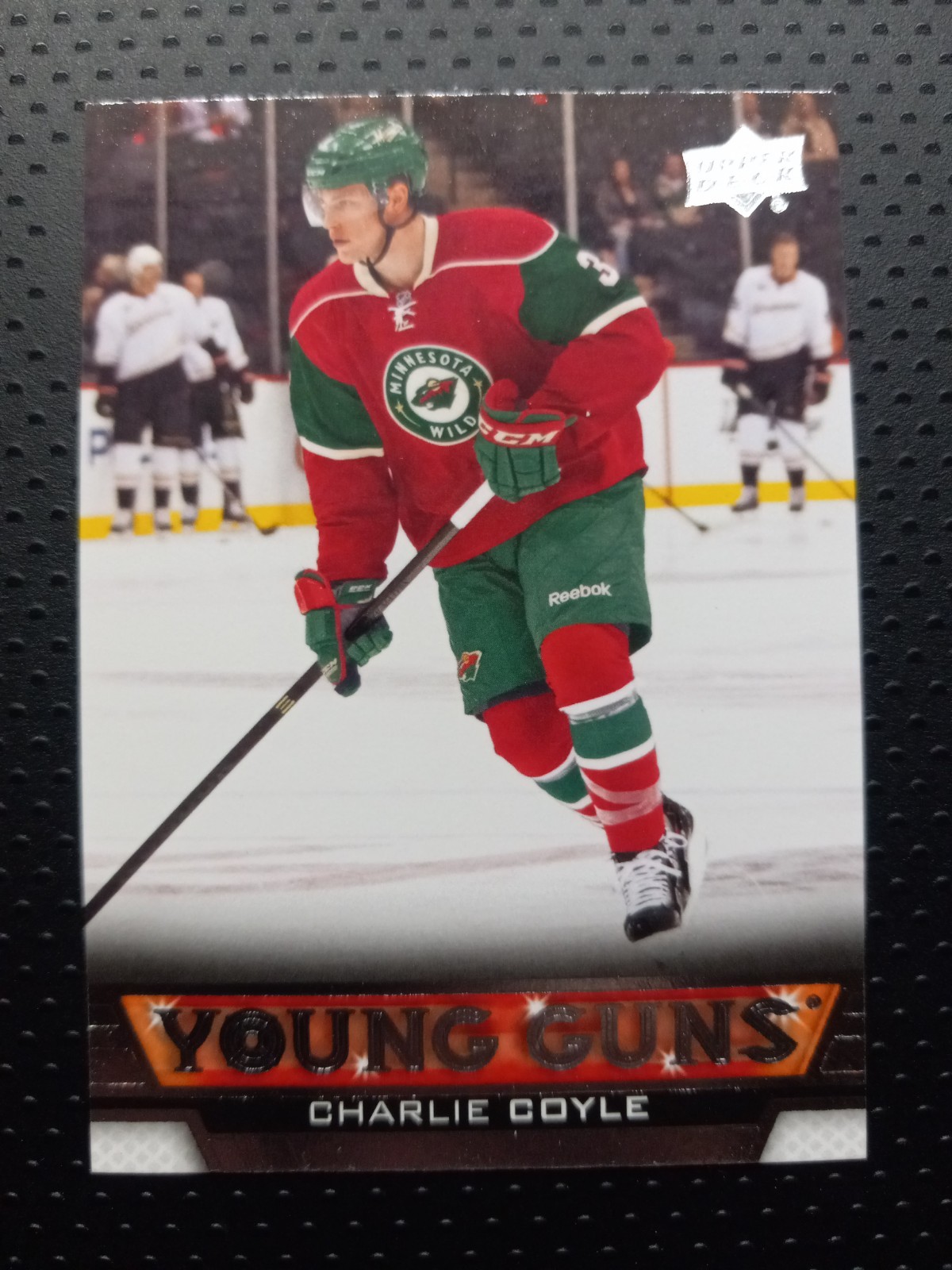 2013-14 Upper Deck Young Guns #233 Charlie Coyle Rookie Card