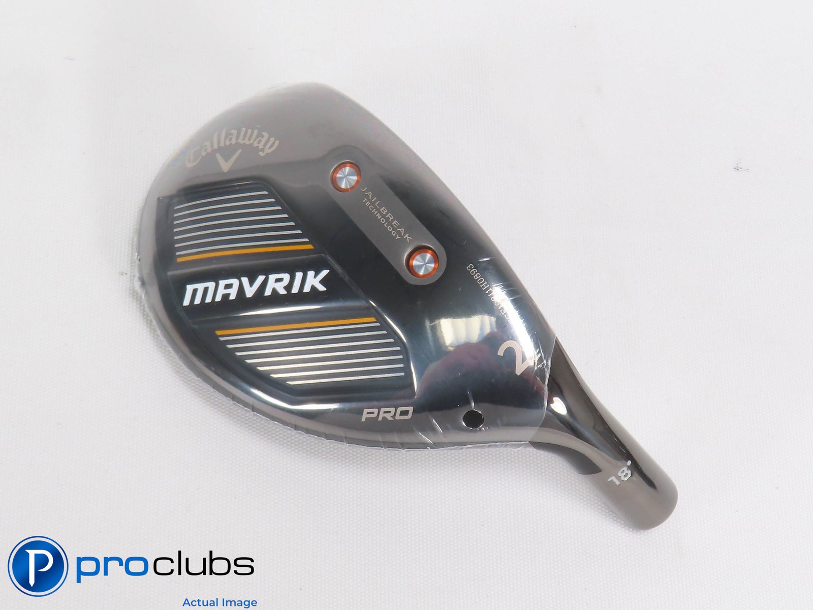 New! Tour Issue Callaway Mavrik Pro 18* 2 Hybrid - Head Only - R/H - 470658