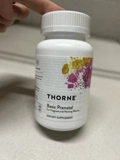 Thorne Research Basic Prenatal Supplement Pregnancy/Nursing 90 Caps Exp 9/26