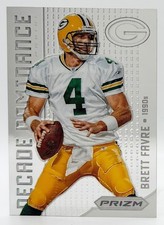 2012 Panini Prizm Decade Dominance #24 Brett Favre Green Bay Packers