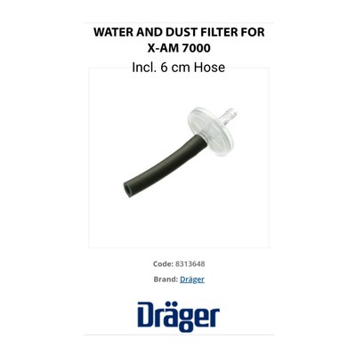 Drager 8313648 Water and Dust Filter For Portable Gas Detector X-am 7000 LOTS 4