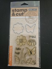 Hero Arts Stamp  Cut All Clear Stamps and Match Dies Butterfly  Flowers