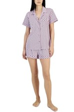 I.n.c. International Concepts Women  s 2-pc. Stretch Satin Pajama Set, XLarge