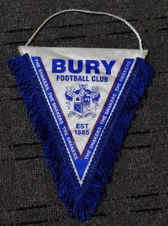 Bury FC Pennant The Shakers