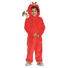 Official Sesame Street Elmo Costume with Tango for Kids, Toddler Sizes 4-6