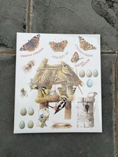 Vintage Hallmark Expandable Photo Scrapbook Album Marjolein Bastin Nature Art