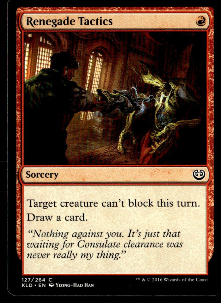 2016 Kaladesh Renegade Tactics Expansion/Common #127