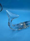 Baccarat Clear Crystal Figurine Swimming Dolphin Tail Up — photo 6