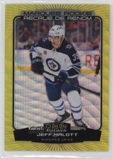 2022-23 O-Pee-Chee Platinum Marquee Rookies Yellow Surge Jeff Malott #245 0b3
