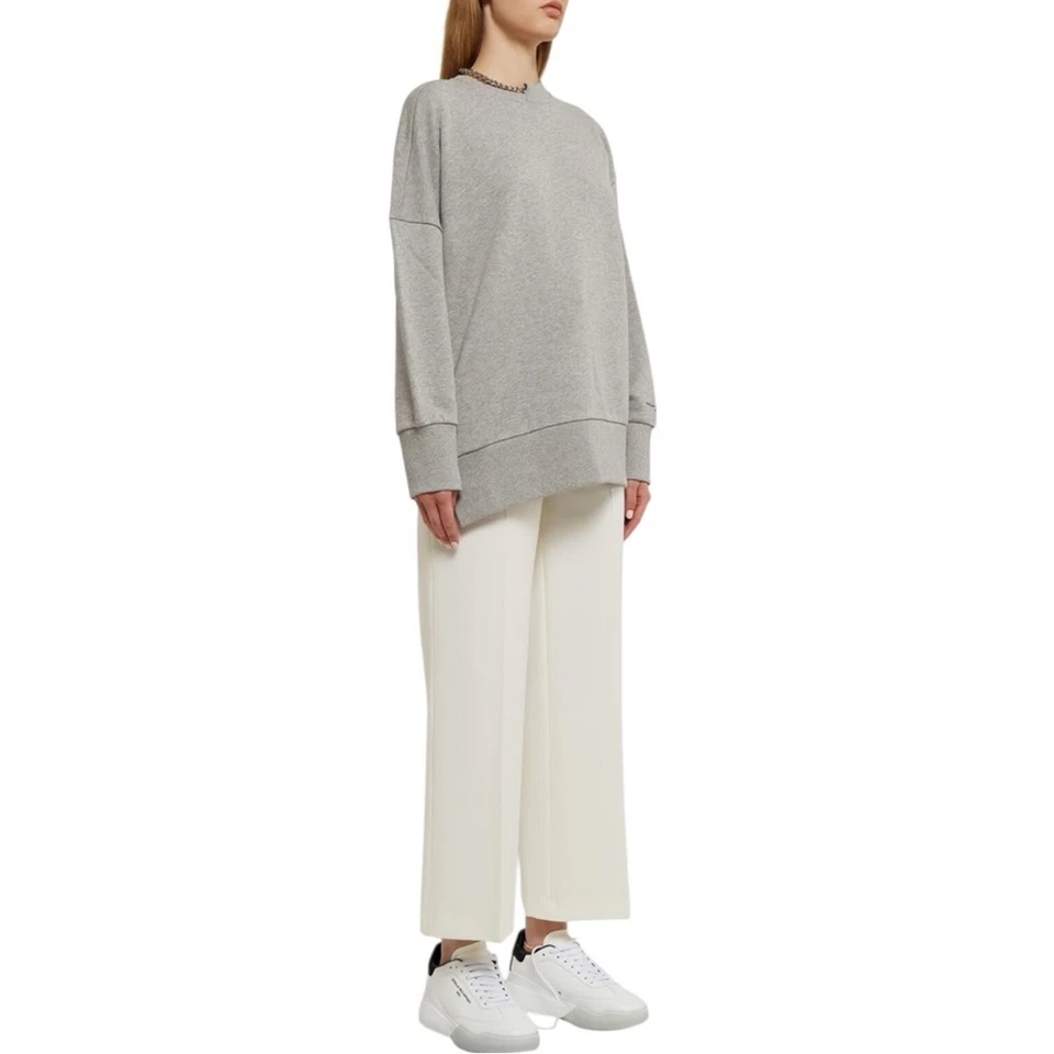 NUEVO CON ETIQUETAS Sudadera Stella McCartney Falabella Talla 42/Mediana Gris Claro Melange Foto 2 de 4