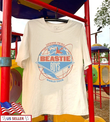 #ad Beastie Boys Licensed To Ill World Tour T Shirt All Size S 5XL For Fan HM1707 $15.99
