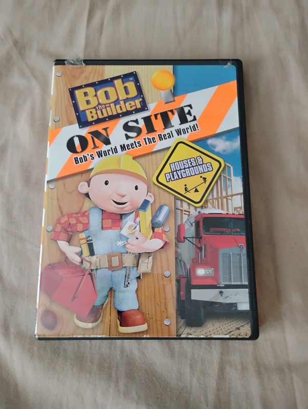 Bob the Builder On Site DVD Houses And Playgrounds (2014) Pre-owned 