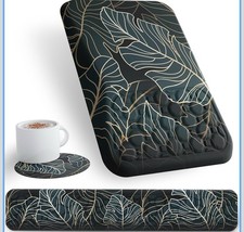 Keyboard Wrist Rest Ergonomic Mouse Pad with Wrist Rest Support Green