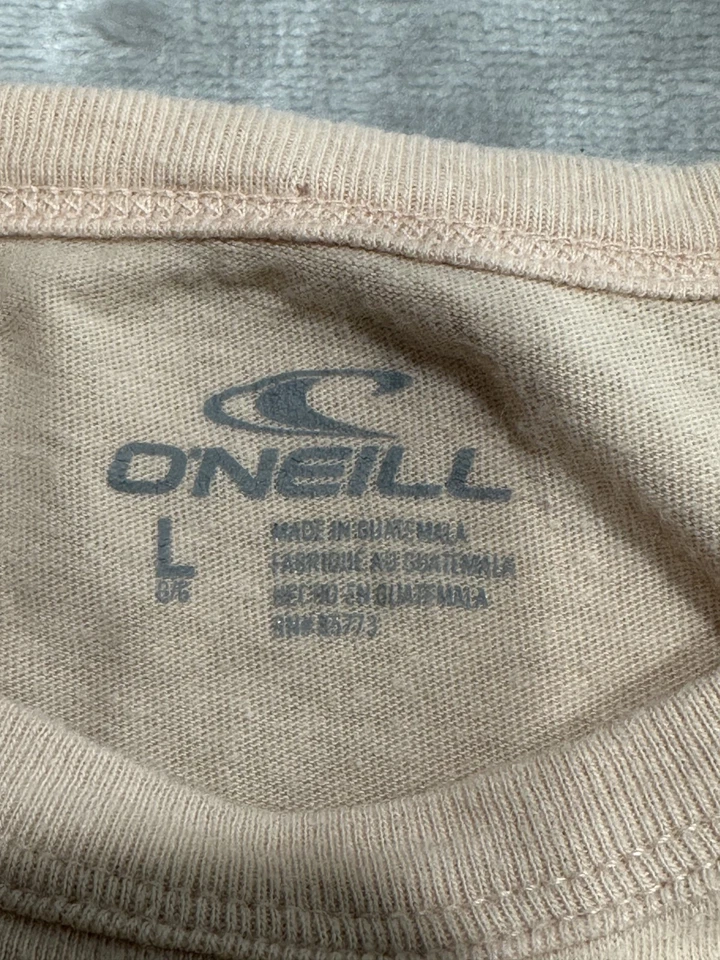 Camiseta corta O'neill niñas talla grande melocotón manga corta cuello redondo playa Foto 2 de 4