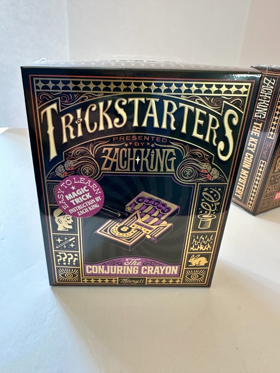 3 Trickstarters Magic Trick Sets Zach King Vanishing Car Conjuring