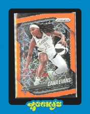 2025 Prizm WNBA DANA EVANS #33 Orange Velocity Prizm- LV ACES $2MIN