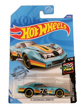 2020 Hot Wheels #34 HW Race Day 4/10 '76 GREENWOOD CORVETTE Aqua w/Black MC5 Sp