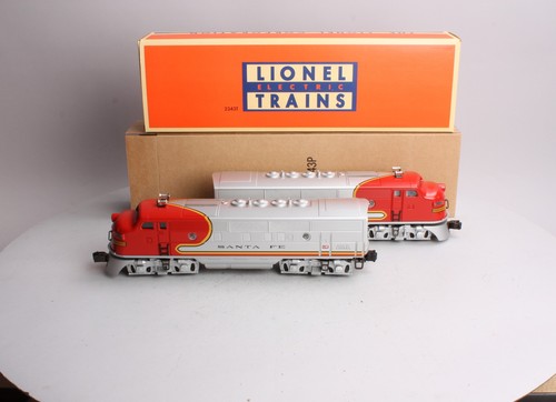 Juego de locomotora diésel doble Lionel 6-38312 calibre O Santa Fe F-3 AA #2343 LN/caja | Condition: Used