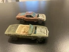 Vintage Hot Wheels Redline 1967 Custom Ford Mustang & 1967 Custom Firebird Lot!!