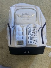 New Balance Nationals Indoor 2026 Backpack White Navy