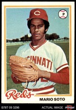 1978 Topps #427 Mario Soto Reds RC 4 - VG/EX