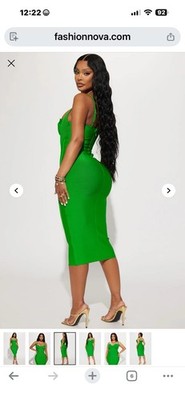 gotham greens green goddess dressing ingredients NOT TOO SIMPLE BANDAGE MIDI DRESS IN CHARTREUSE – AKIRA