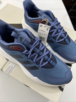 Brand New Adidas Alphaedge Mens Blue Shoes Size 9