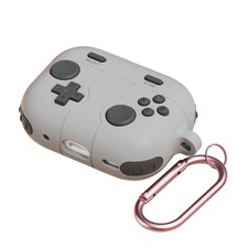 For Airpods Pro 3rd Generation 2025 Game Style Shockproof Case w/ Keychain