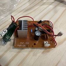 Pioneer PL-670 Turntable Parts - Power Supply Button Switch And Relay
