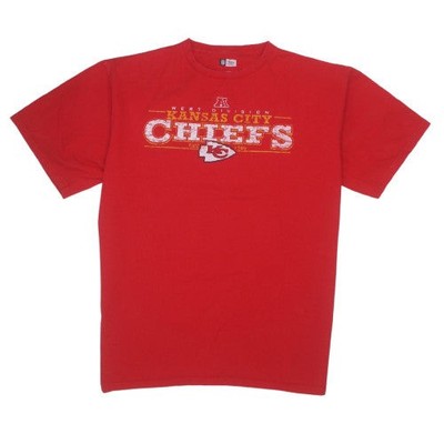 NFL Team Apparel Herren T-Shirt rot Kansas City Chiefs XL