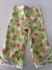 2002 Gymboree Toddler Girl Sz 5 Vintage Floral Pants 97 Cotton