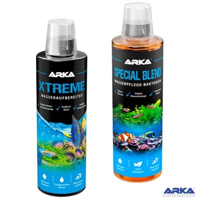 ARKA Xtreme + Special Blend 2x 473ml Bakterien Aquarium Wasserpflege Set