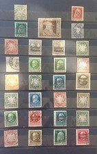 Kollektion Briefmarken Altdeutschland Bayern Lot gestempelt