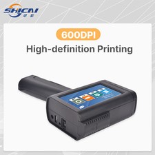 12.7MM Handheld Inkjet Printer 600DPI for Date Barcode QR Code Logo Label