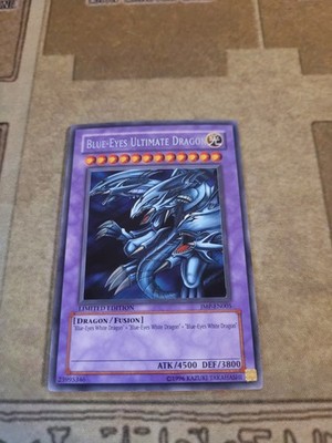 YUGIOH BLUE-EYES ULTIMATE DRAGON JMP-005 SECRET LIMITED ED NM 1/2