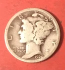 1926 P Mercury Dime circulated 90% Silver  Good G to Very Good VG 😎