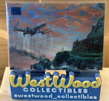 2025 Topps Chrome Star Wars Galaxy Learning the Force #30 blue raywave /175