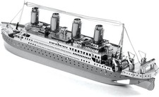 Image of Metal Earth Titanic Metal Model, Silver
