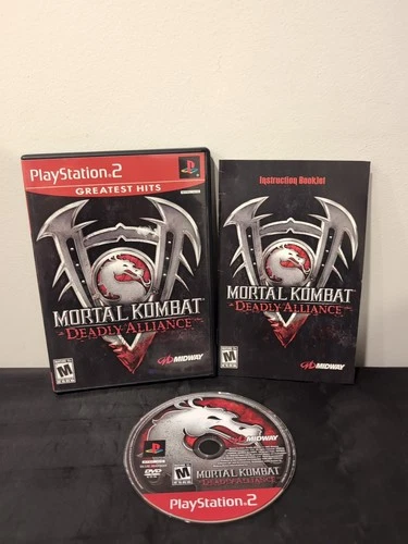 Mortal Kombat Deadly Alliance (PlayStation 2, PS2) Complete CIB