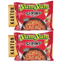 60Erpack (60X60G) Yum Yum Shrimps Geschmack Instant Nudelsuppe Instantnudeln