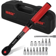 16pcs Torque Wrench Set 14 Inch 2.3-24.9 N.m20-220 In.lb Extension Bar 16pcs Torque Wrench Set 14 Inch 2.3-24.9 N.m20-220 In.lb Extension Bar