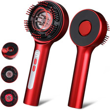 3-in-1 Electric Scalp Massage Comb, Hair Oil Applicator, Five-Level Head Scratch