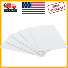 100 Card Pack - Blank PVC for ID Badges  Crafting, 30 Mil Thickness